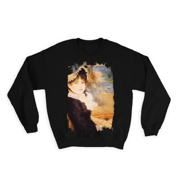 By the Seashore Renoir : Gift Sweatshirt Famous Oil Painting Art Artist Painter