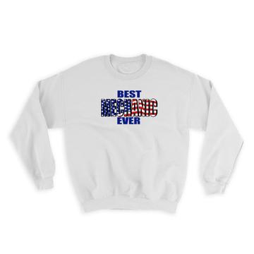 Best MECHANIC Ever : Gift Sweatshirt USA Flag American Patriot Coworker Job