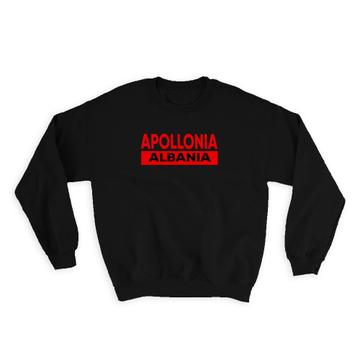 Apollonia Albania : Gift Sweatshirt Albanian Stripe