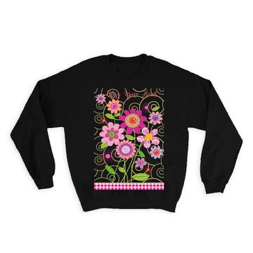 Bless your Heart : Gift Sweatshirt Flower Southern Decor For Her Feminine