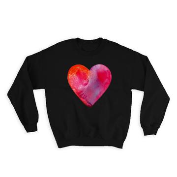 Heart Rainbow : Gift Sweatshirt Valentines Day Love Romantic Girlfriend Wife Boyfriend Husband