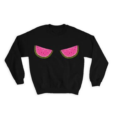 Boobs Watermelon : Gift Sweatshirt Sexy Funny Female Tropical