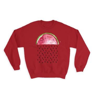 Watermelon Shower : Gift Sweatshirt Funny Tropical Fruit Melon