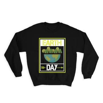 Eco Earth Day Tree Lover Kraft Carton : Gift Sweatshirt Climate Friendly Nature Preservation