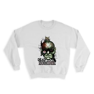 Dead Zombie : Gift Sweatshirt Monster Face Living Halloween Mask Horrible Horror