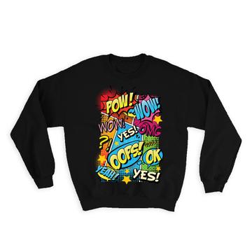 Fun Design Art : Gift Sweatshirt For Teen Teenager Graffiti Trendy Fashion Cute OMG Cool Print