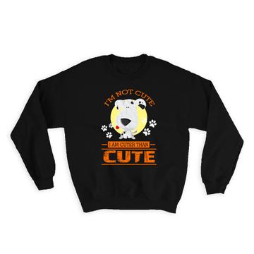 Cute Dalmatian Puppy : Gift Sweatshirt For Dog Lover Dogs Pet Mom Dad Animal Kid Children Birthday