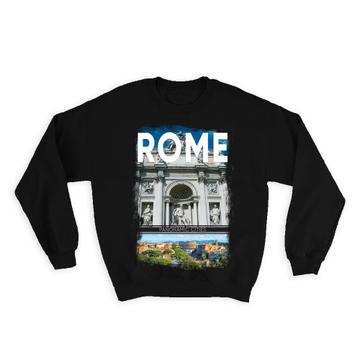 Rome Photo Coliseum : Gift Sweatshirt Italy Italian Capital Europe Traveling Souvenir Ancient History