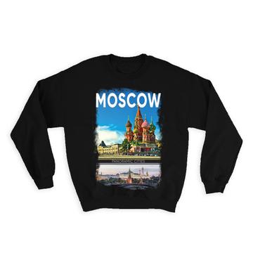 Moscow Kremlin Photograph : Gift Sweatshirt Russia Russian Capital Souvenir Traveler Adventure
