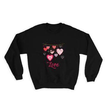 Hearts Composition Love : Gift Sweatshirt
