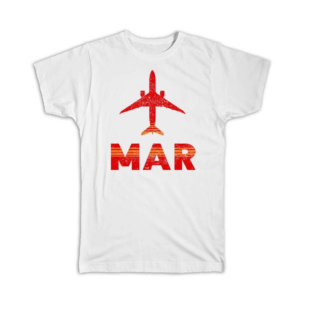 Camiseta Regalo: Venezuela Aeropuerto La Chinita Maracaibo MAR Viaje Aerolínea Piloto
