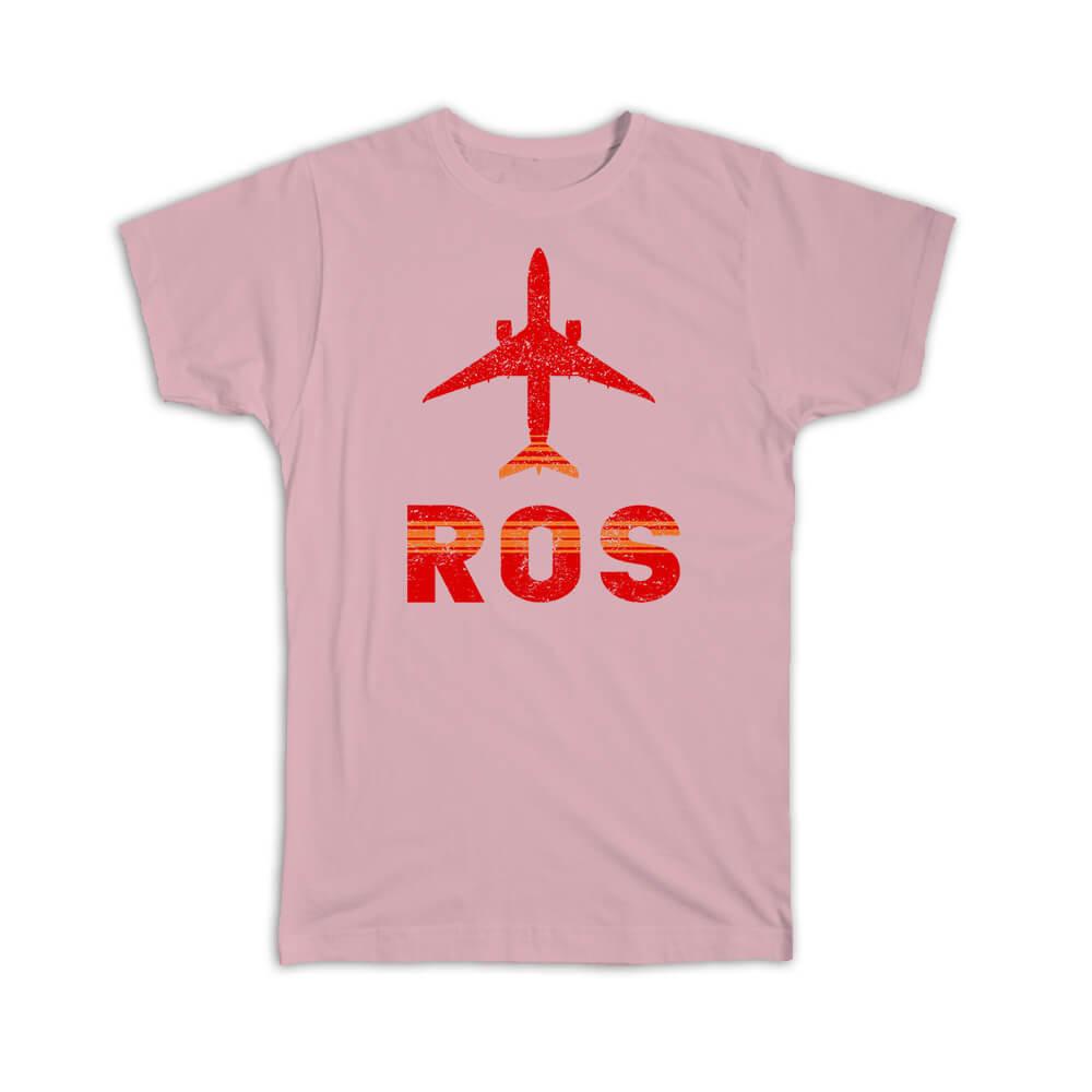 Gift T-Shirt : Argentina Malvinas Airport Rosario ROS Travel Airline Pilot | eBay