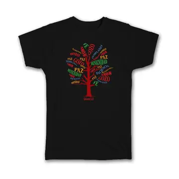 Arbol Fruto del Espíritu Santo : Gift T-Shirt Spanish Christian Mug Evangelica