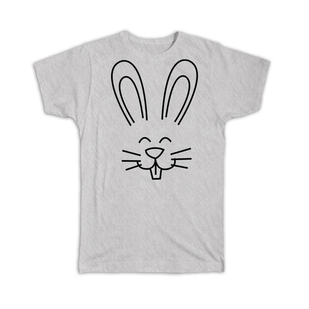 Gift T-Shirt : Cute Bunny Funny Rabbit Easter Cartoon | eBay