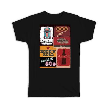 Back to the 50s Jukebox Coke Gas : Gift T-Shirt Retro Vintage Pop Art