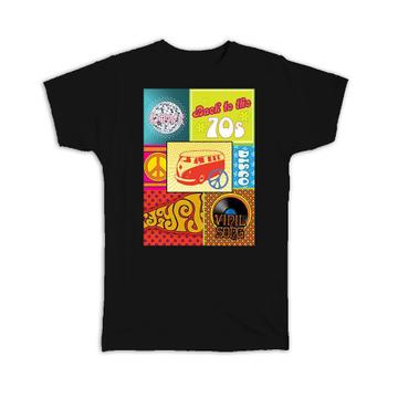 Back to the 70s Kombi Vynil Disco Ball : Gift T-Shirt Retro Vintage Pop Art