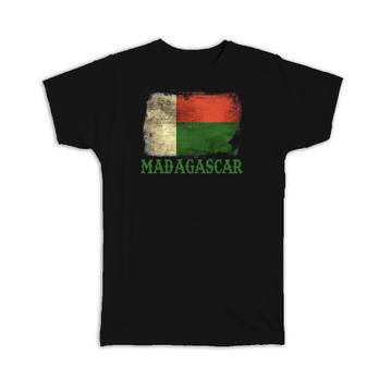Madagascar Malagasy Flag : Gift T-Shirt Africa Proud African Country Souvenir National Vintage
