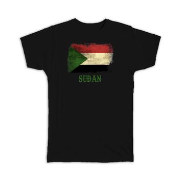 Sudan Sudanese Flag : Gift T-Shirt Africa African Country National Souvenir Vintage Art Proud