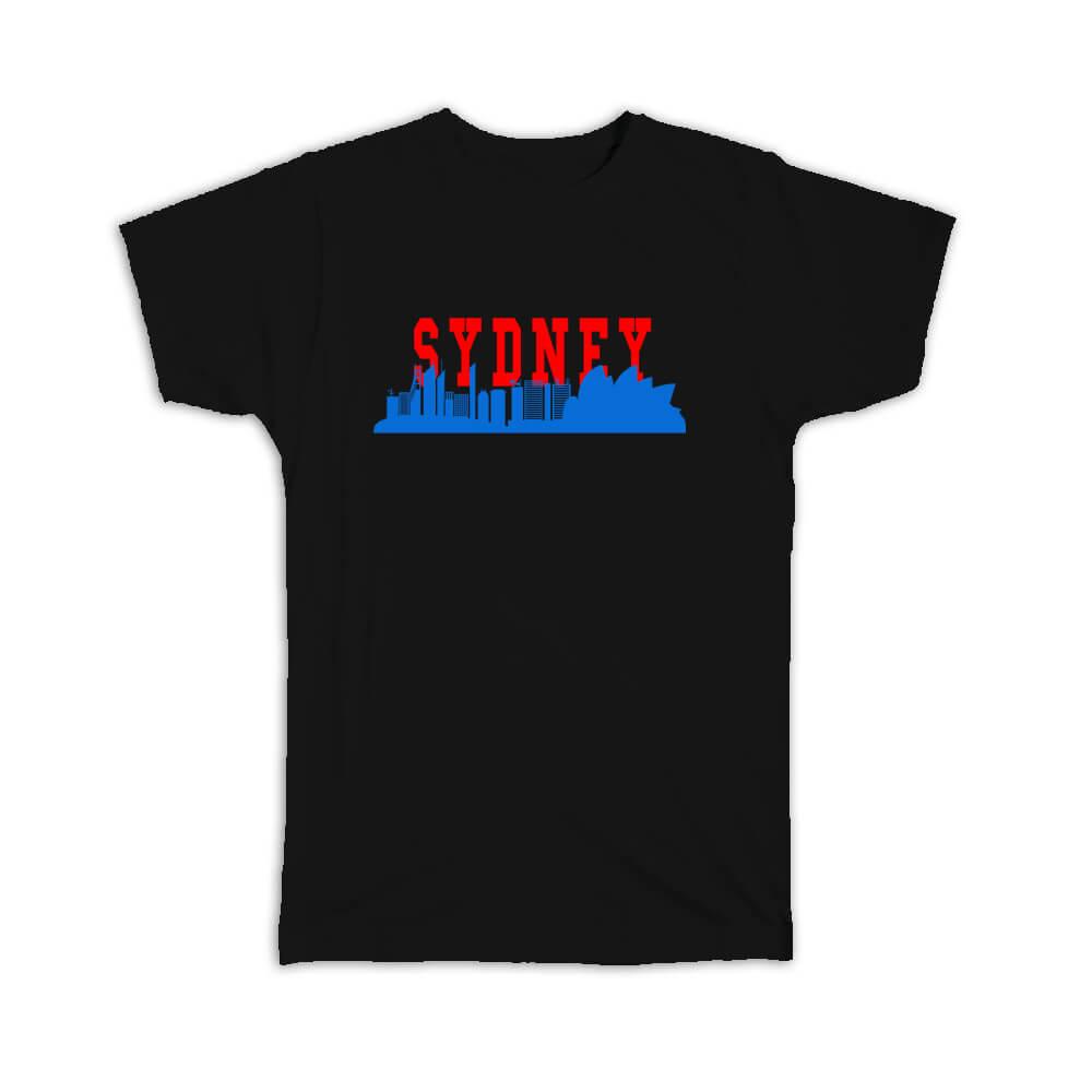 Gift TShirt SYDNEY AUSTRALIA Australian Aussie Flag Opera House