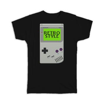 Retro Style Game : Gift T-Shirt Gamer Nerd Geek Birthday Pop