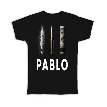 Pablo Escobar : Gift T-Shirt Narcos Bullet Coke Dollar Money