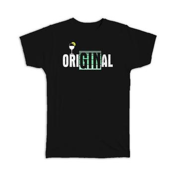 Original Cocktail : Gift T-Shirt Gin Tonic Lovers Poster Art Decor Mothers Day Ginuary