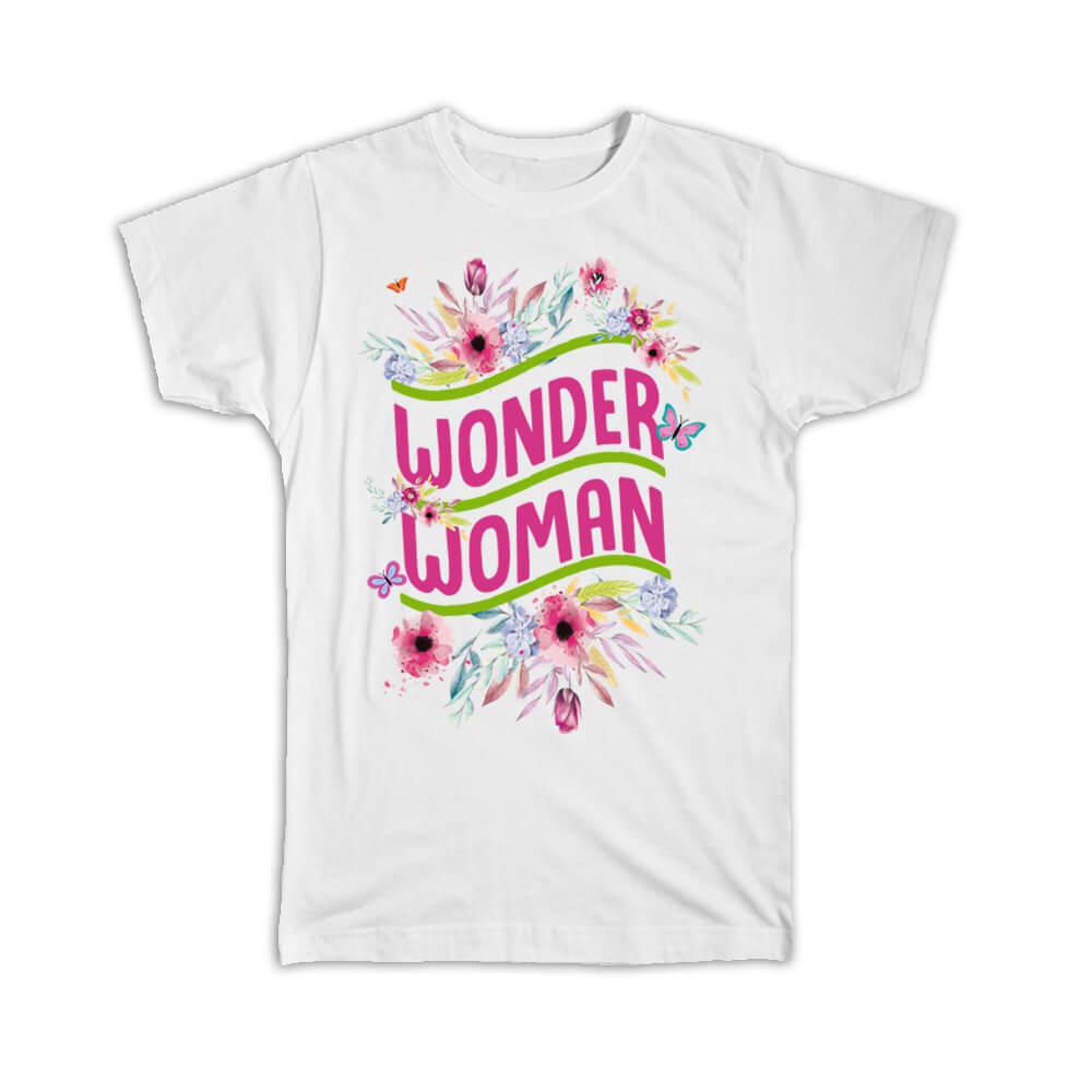 Wonder Woman Flower Floral Mother Day 