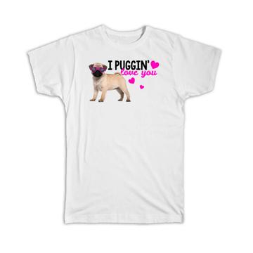 Cute Pug Puppy Photography : Gift T-Shirt Valentines Day Funny Dog Pet Animal Glasses