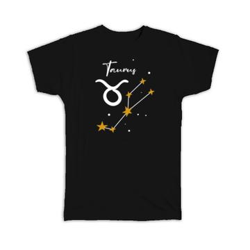 Taurus Constellation : Gift T-Shirt Zodiac Sign Astrology Horoscope Happy Birthday Stars