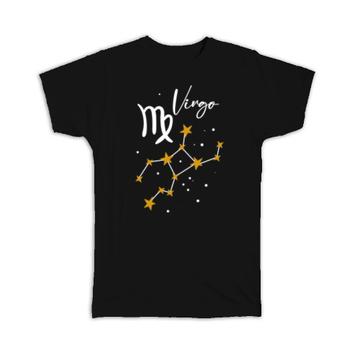 Virgo Constellation : Gift T-Shirt Zodiac Sign Horoscope Astrology Happy Birthday Stars