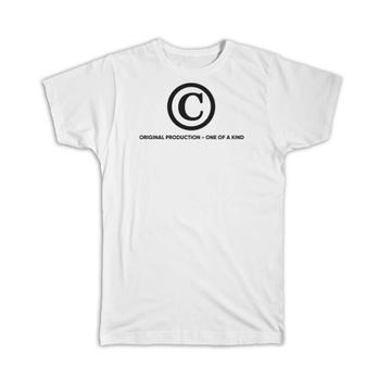 Copyright Symbol : Gift T-Shirt Original Production For Birthday Wife Husband Love You