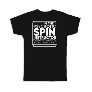 Spinning Spin Instructor Trainer : Gift T-Shirt Sport Personal Coach Active Life Gym