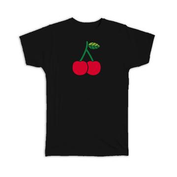 Cherry Cherries : Gift T-Shirt Cute Fruits Berries Berry Best Friend Kitchen Wall Decor