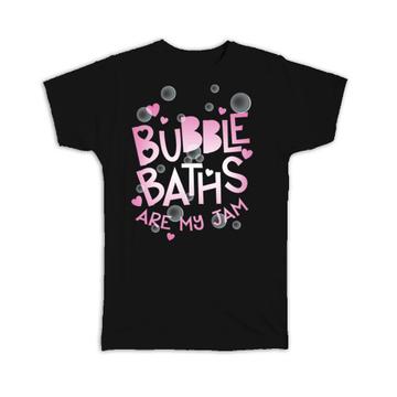 Cute Sign For Bathroom : Gift T-Shirt Bubble Baths Bath Lover Hearts Funny Art Print