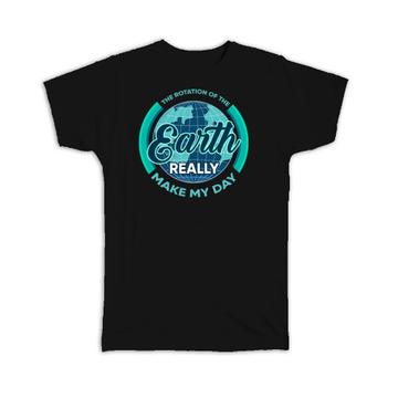 For Best Astronomer Astronomy Teacher : Gift T-Shirt Earth Globe Physics Galaxy Space