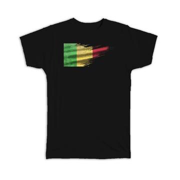 Mali Flag : Gift T-Shirt Malian Travel Expat Country Artistic