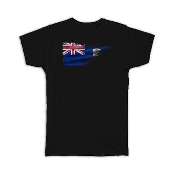 Saint Helena Flag : Gift T-Shirt Travel Expat Country Artistic