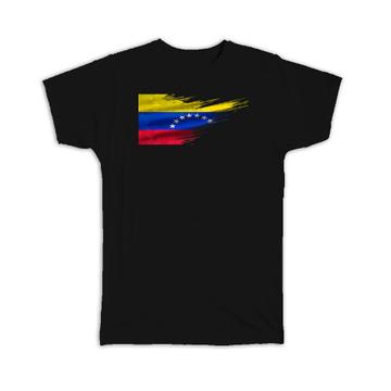 Venezuela Flag : Gift T-Shirt Venezuelan Travel Expat Country Artistic
