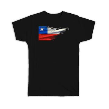 Chile Flag : Gift T-Shirt Modern Country Expat