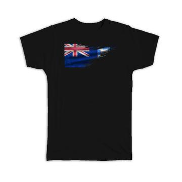 Falkland Islands Flag : Gift T-Shirt Modern Country Expat