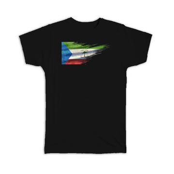 Equatorial Guinea Flag : Gift T-Shirt Modern Country Expat