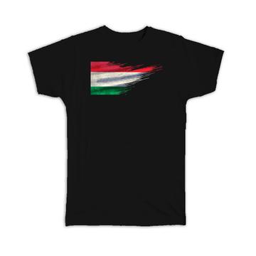 Hungary Flag : Gift T-Shirt Modern Country Expat