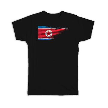 North Korea Flag : Gift T-Shirt Modern Country Expat