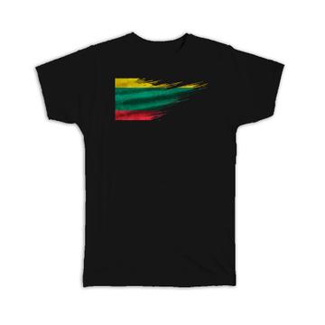 Lithuania Flag : Gift T-Shirt Modern Country Expat