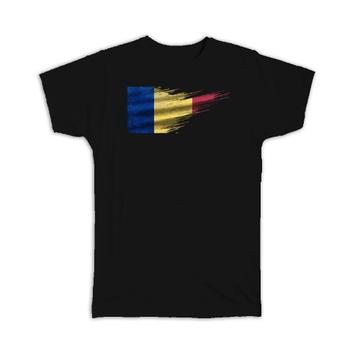 Chad Flag : Gift T-Shirt Modern Country Expat