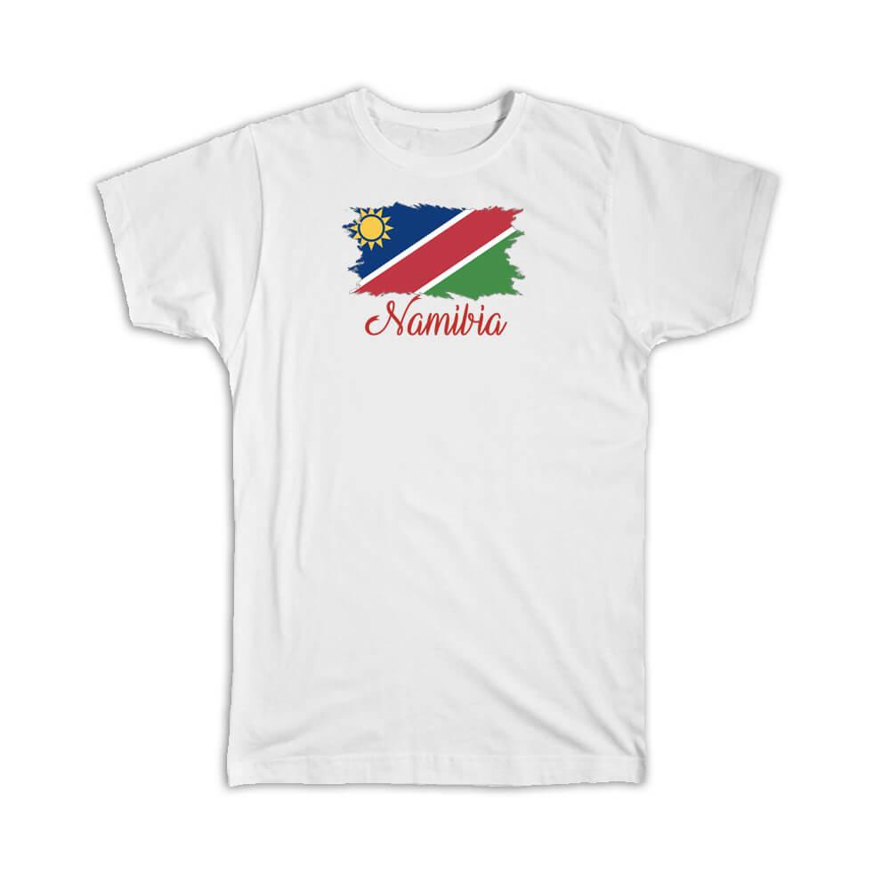 Gift T-Shirt : Namibia Flag Namibian Country Expat