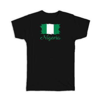 Nigeria Flag : T-Shirt Gift  Country Expat