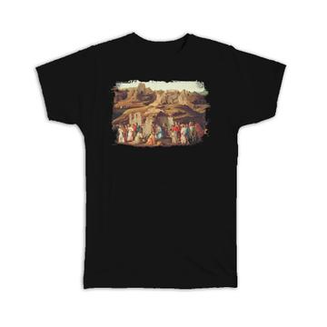 The Adoration of the Kings Filippino Lippi : Gift T-Shirt Famous Oil Painting Art Artist
