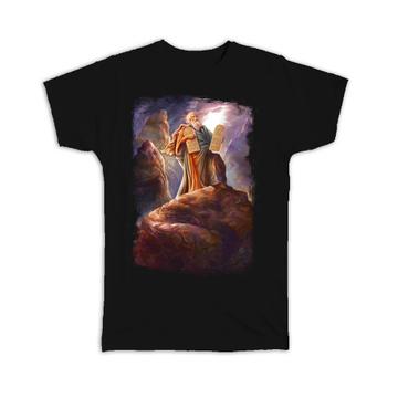 Moses and The Law : Gift T-Shirt Christian Catholic Old Testament