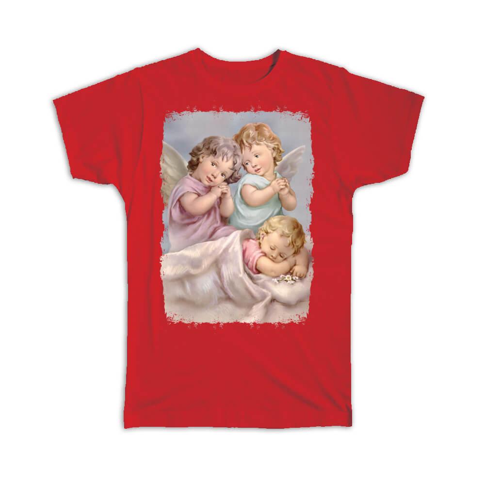 Gift T-Shirt : Victorian Angel Baby Guardian Vintage Retro | eBay